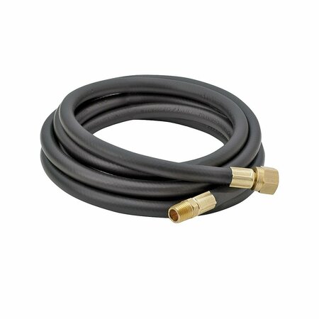 BARBOUR Bayou Classic LPG Hose, 1/4 in ID, 8 ft L, MNPT x FNPT Flare Swivel, Thermoplastic 7908